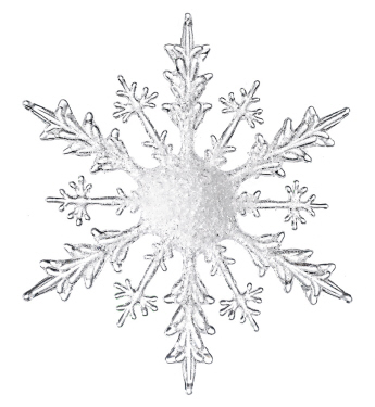 Large Snowflake - Christmas - Bulk purchase acrylic snowflakes assorted